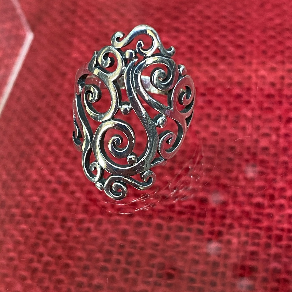 SOLD James Avery Long Sorrento Ring Sz.10